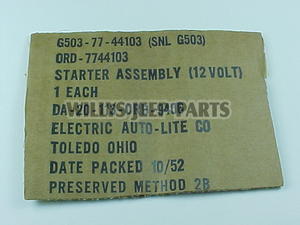 Engine Starters